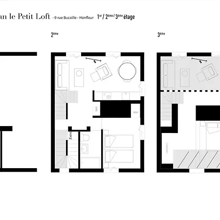 La Petite Adresse Du 10honfleur Lejlighed *